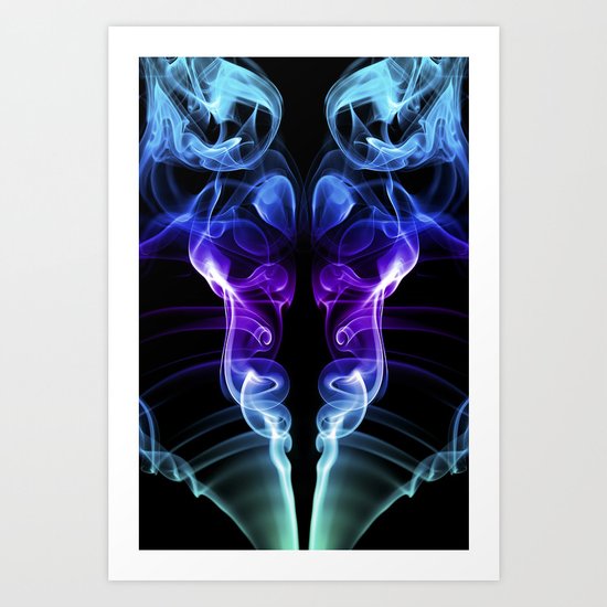 Smoke Photography #36 Art Print