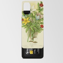 Anemones by Anne Pratt, 1800s (benefitting The Nature Conservancy) Android Card Case