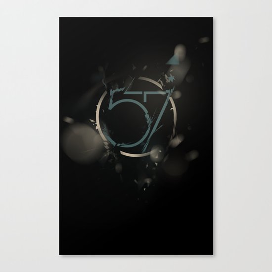 57 Canvas Print