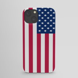 Flag of USA - American flag, flag of america, america, the stars and stripes,us, united states iPhone Case