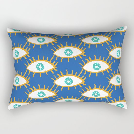 Eyes don't lie Rectangular Pillow