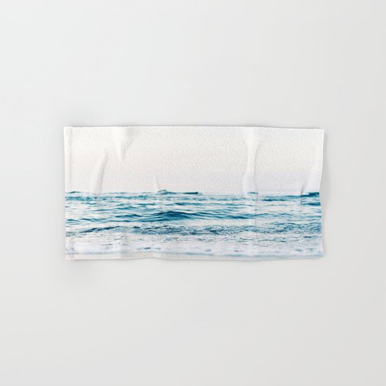 Sea water blue 8 Hand & Bath Towel