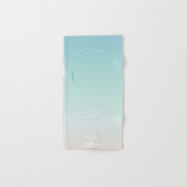 Beach Gradient Turquoise Sand | Simple Coastal Hand & Bath Towel