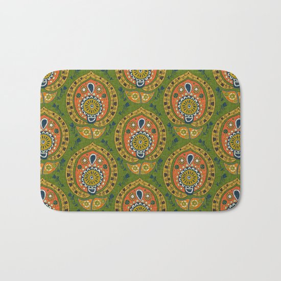 safa green Bath Mat
