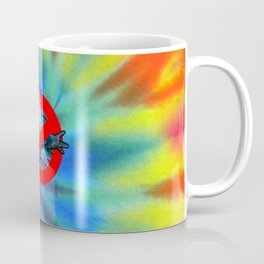 Ghostbusters Psychedelic No Ghost - Tie Dye Shambhala Coffee Mug