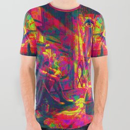 Cry me a Rainbow All Over Graphic Tee
