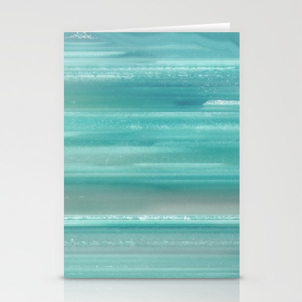 Turquoise Geode Stationery Cards