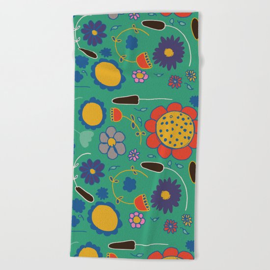 Blossom #1 Beach Towel