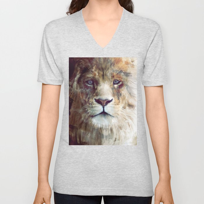 Lion // Majesty V Neck T Shirt
