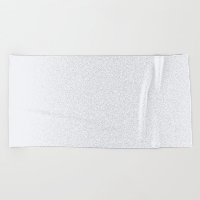 Paper White Beach Towel