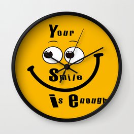 Your Smile  Wall Clock