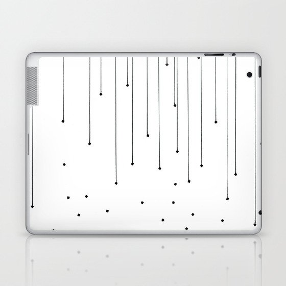 BLACK LITTLE RAIN Laptop & iPad Skin
