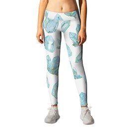 Crystals - Turquoise Leggings