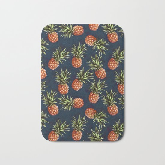 Pineapples Bath Mat
