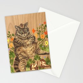 Cowboy Cat Stationery Cards