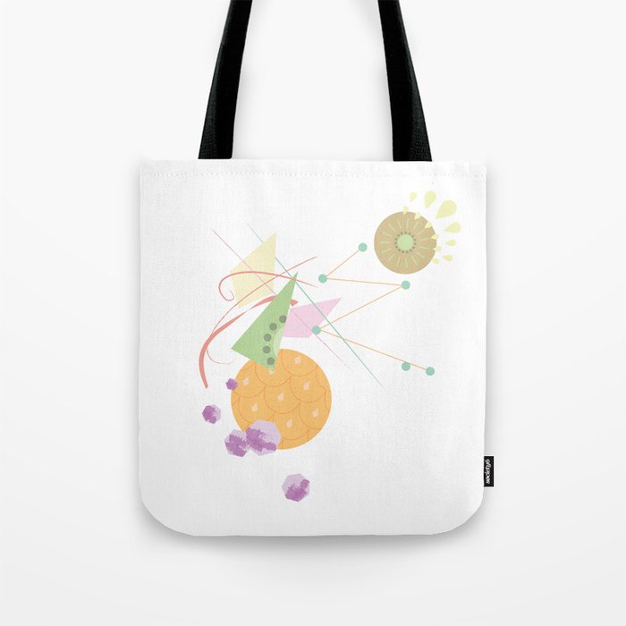 Abstract Fruits Tote Bag