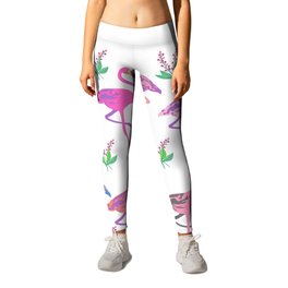 Beautiful flamingos  Leggings