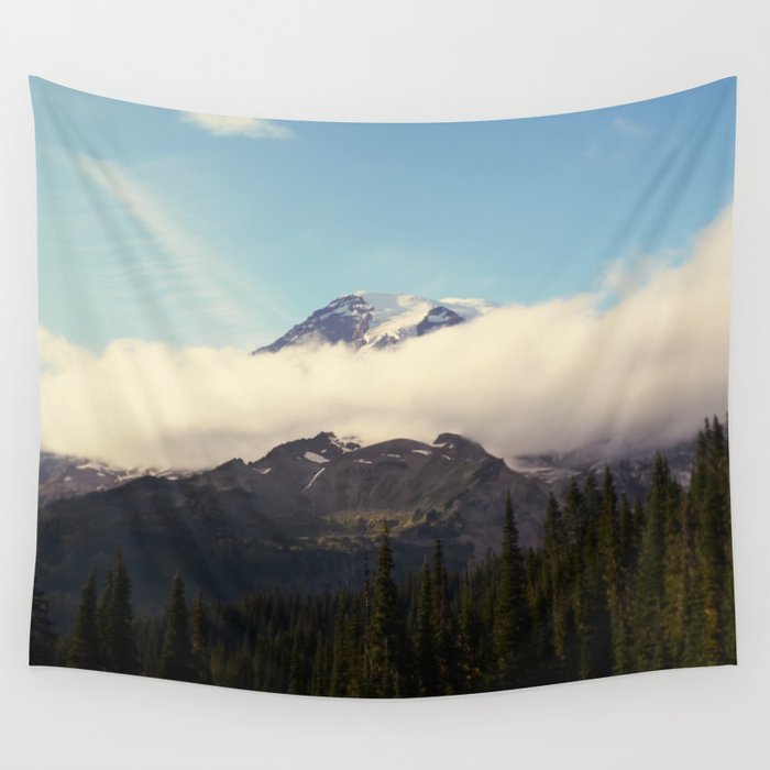 Vintage Rainier Wall Tapestry