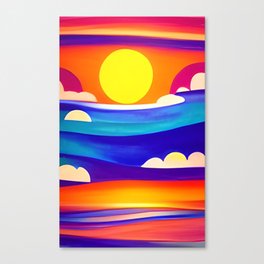 Sunsets Canvas Print