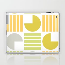 Classic pastel tone geometric minimal composition 6 Laptop Skin