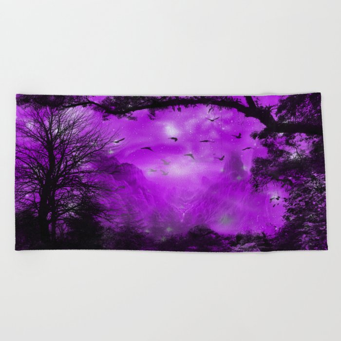 The Forest Beach Towel