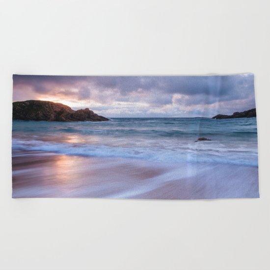Sunset ocean Beach Towel