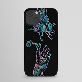 the Creation of Cannabis- holographic iPhone Case