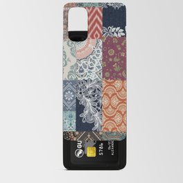 Rustic Boho Gypsy Patchwork Android Card Case