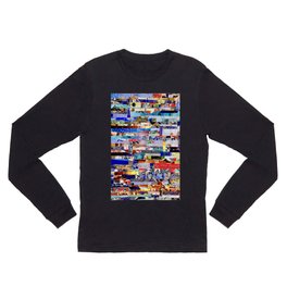 Costa Rica Collage Long Sleeve T Shirt