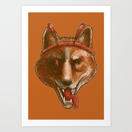 The Spicy Dingo Art Print