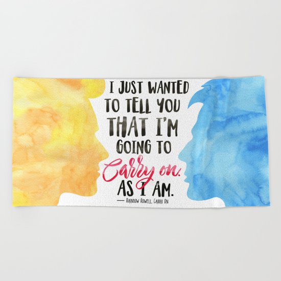 Carry On Beach Towel