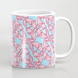 Kawaii Axolotl Pastel Chido Pink Coffee Mug