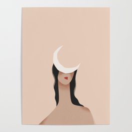 The moon I Poster