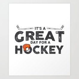 Day for Hockey Art Print