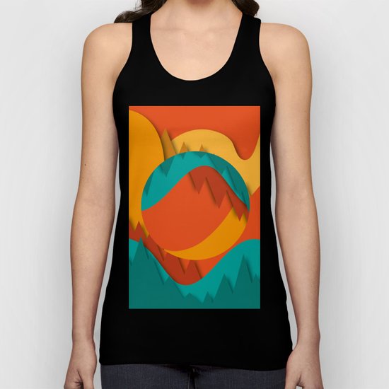 landscape 103 Unisex Tank Top