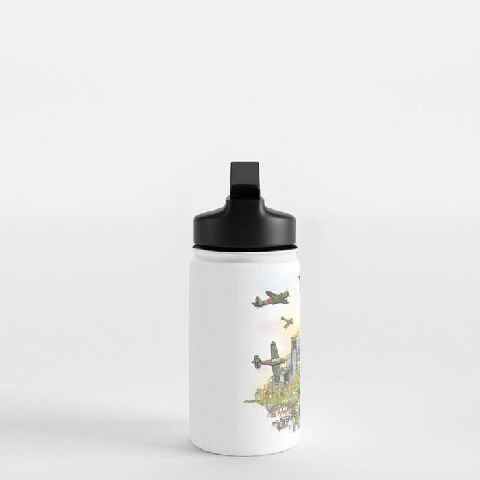 Godzilla vs King Kong Water Bottle