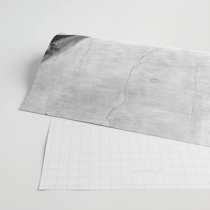 Black And White Creation Of Adam Painting By Michelangelo Sistine Chapel Wrapping Paper By Podartist