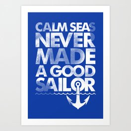 Calm Seas Art Print