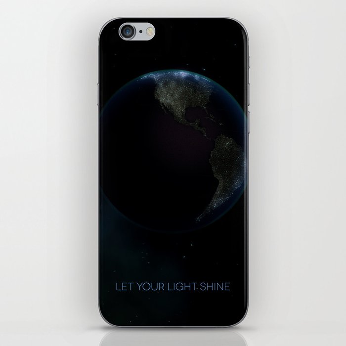 Let your light shine iPhone Skin