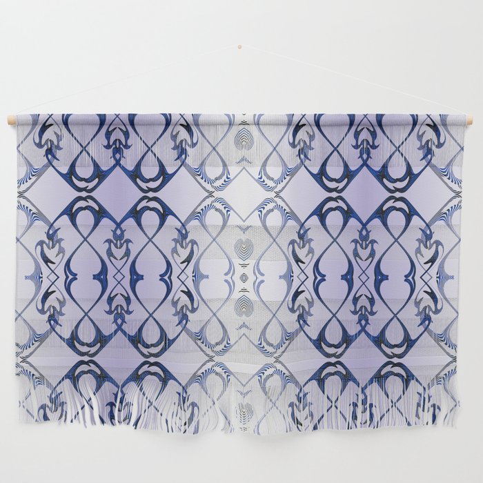 Blue Baroque Wall Hanging