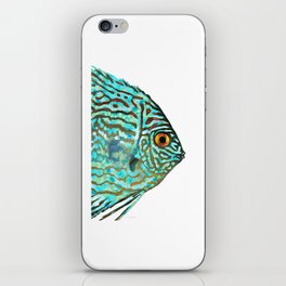 Big Fish Head Art Fishy Discus iPhone Skin