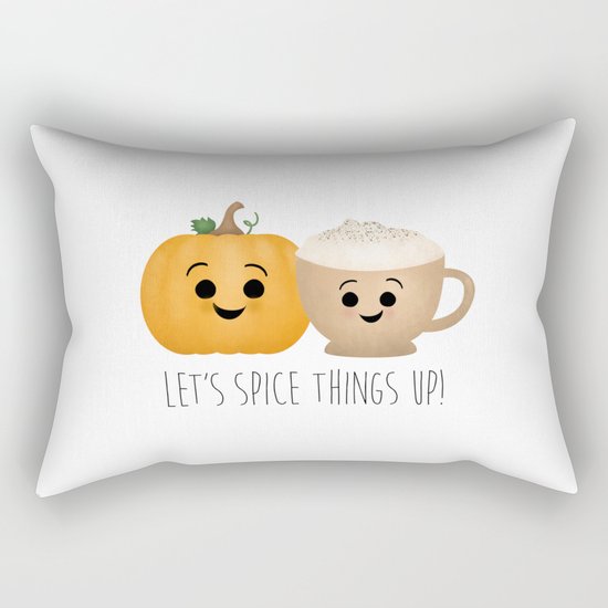 Let's Spice Things Up! Rectangular Pillow