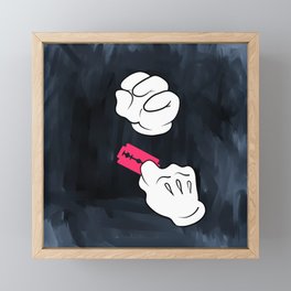Razor Blade Framed Mini Art Prints For Any Decor Style Society6