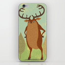 Deer God iPhone Skin