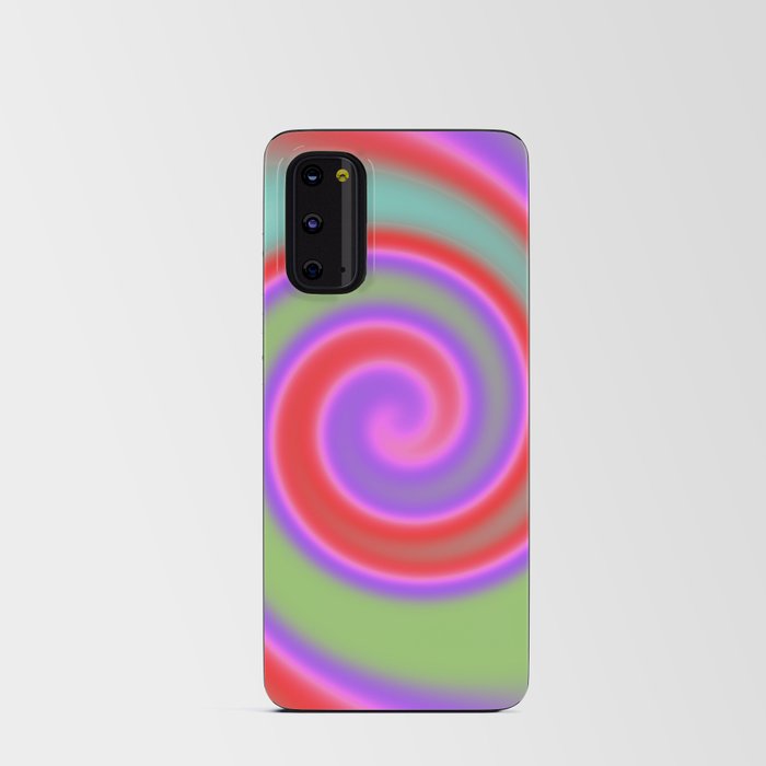 Colorful Twirl 03 Android Card Case