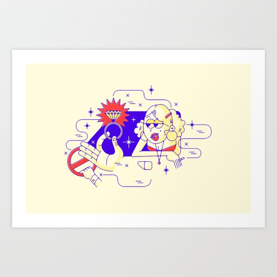 Marry a Prostitute Art Print