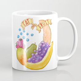 Eat More Fruit Coffee Mug