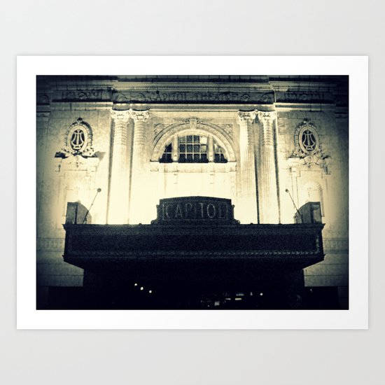 Capitol Music Hall Art Print