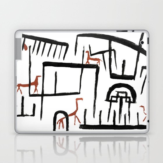 Animals in an Enclosure  by Paul Klee. Laptop & iPad Skin