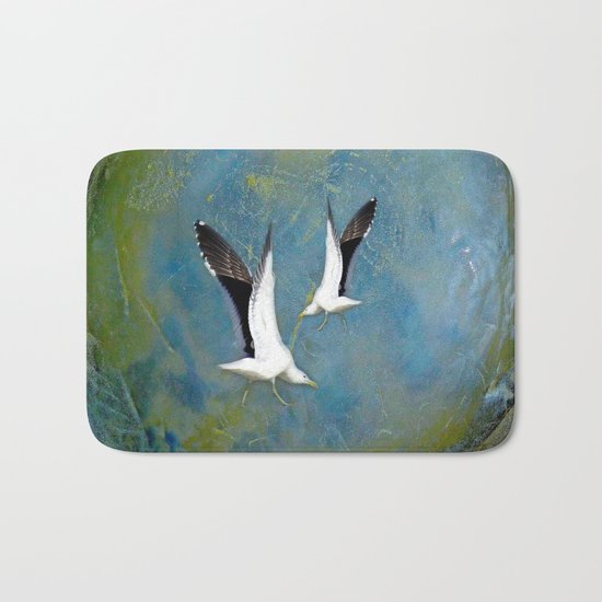 Jeffy Seagull Bath Mat